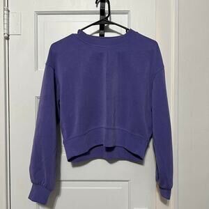 Lululemon purple softstreme crewneck